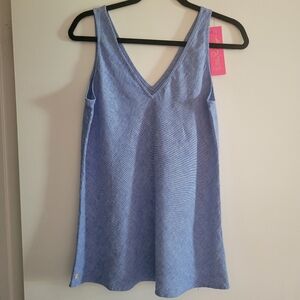 Brand New With Tags Lilly Pulitzer Florin Linen Top Small